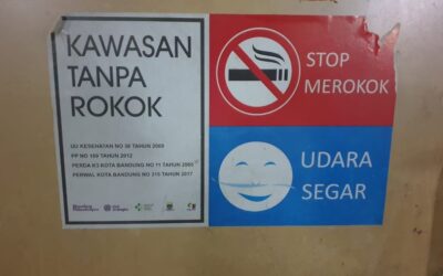 No Smoking Area at Universitas Padjadjaran