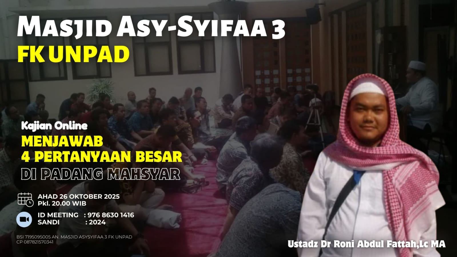 Menjawab 4 Pertanyaan Besar di Padang Mahsyar
