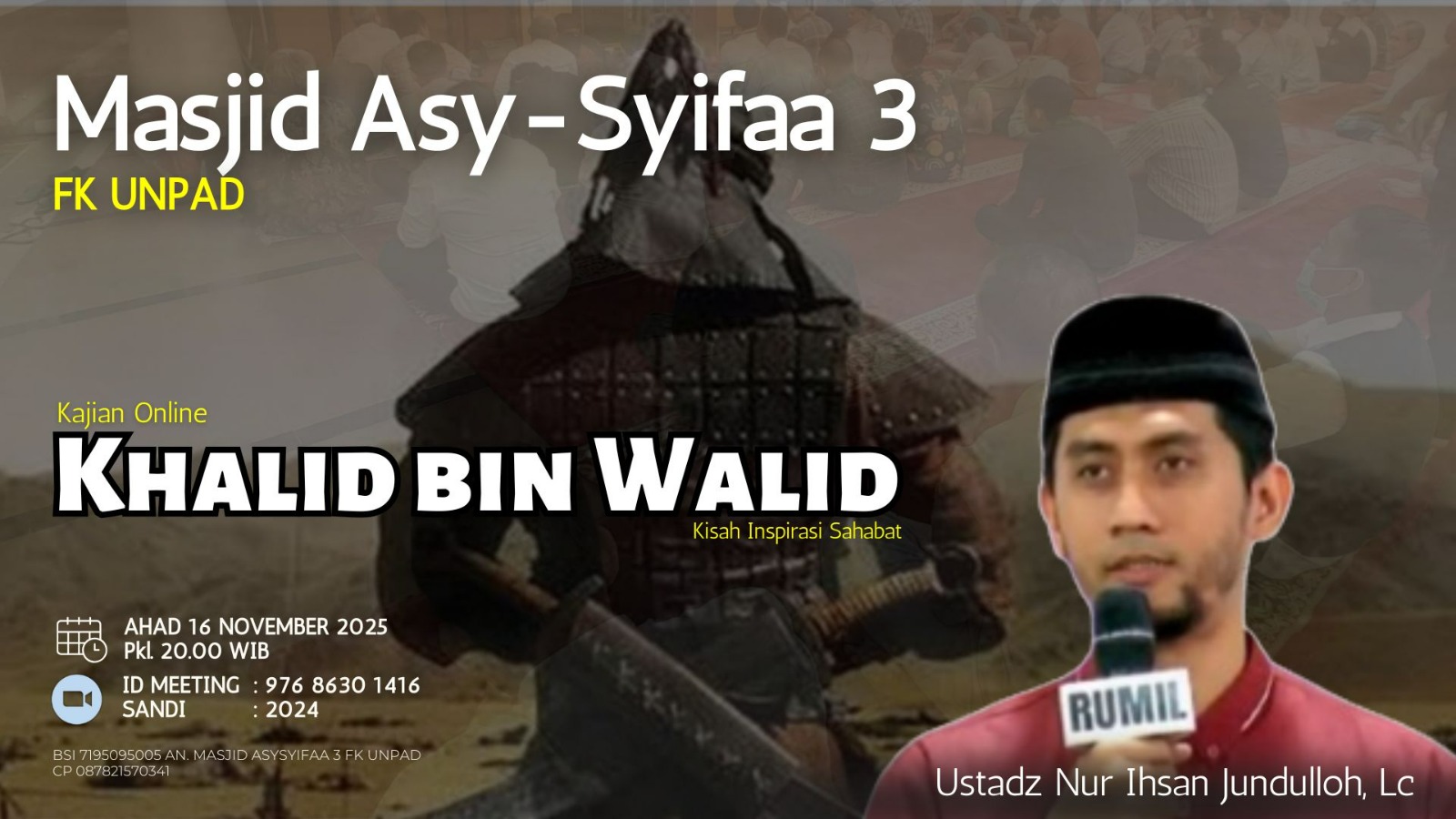 Kajian Online KHALID BIN WALID