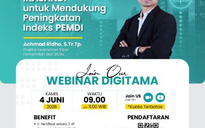 Webinar Digitama Bahas IKASANDI untuk Mendukung Peningkatan Indeks Pemerintah Digital