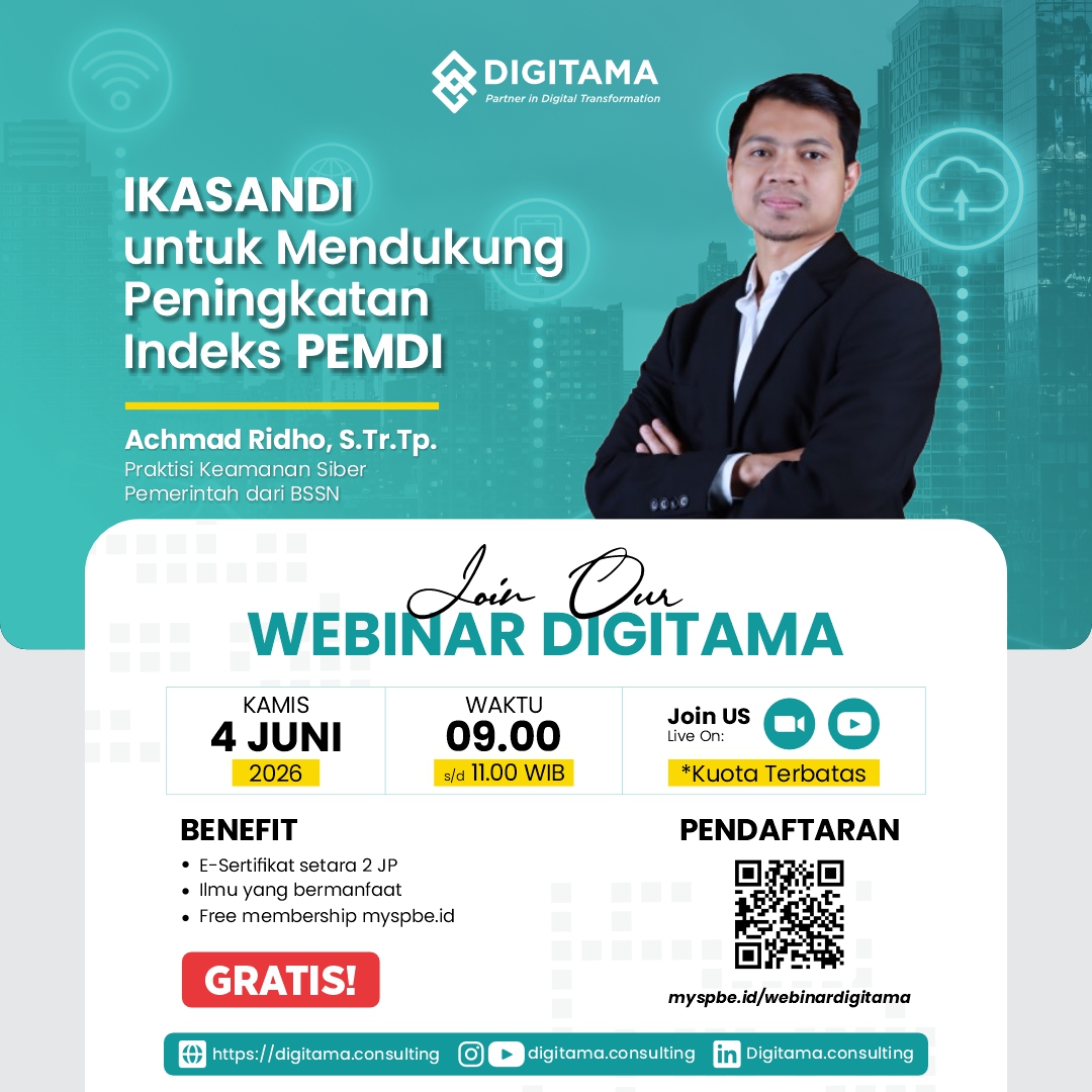 Webinar Digitama Bahas IKASANDI untuk Mendukung Peningkatan Indeks Pemerintah Digital