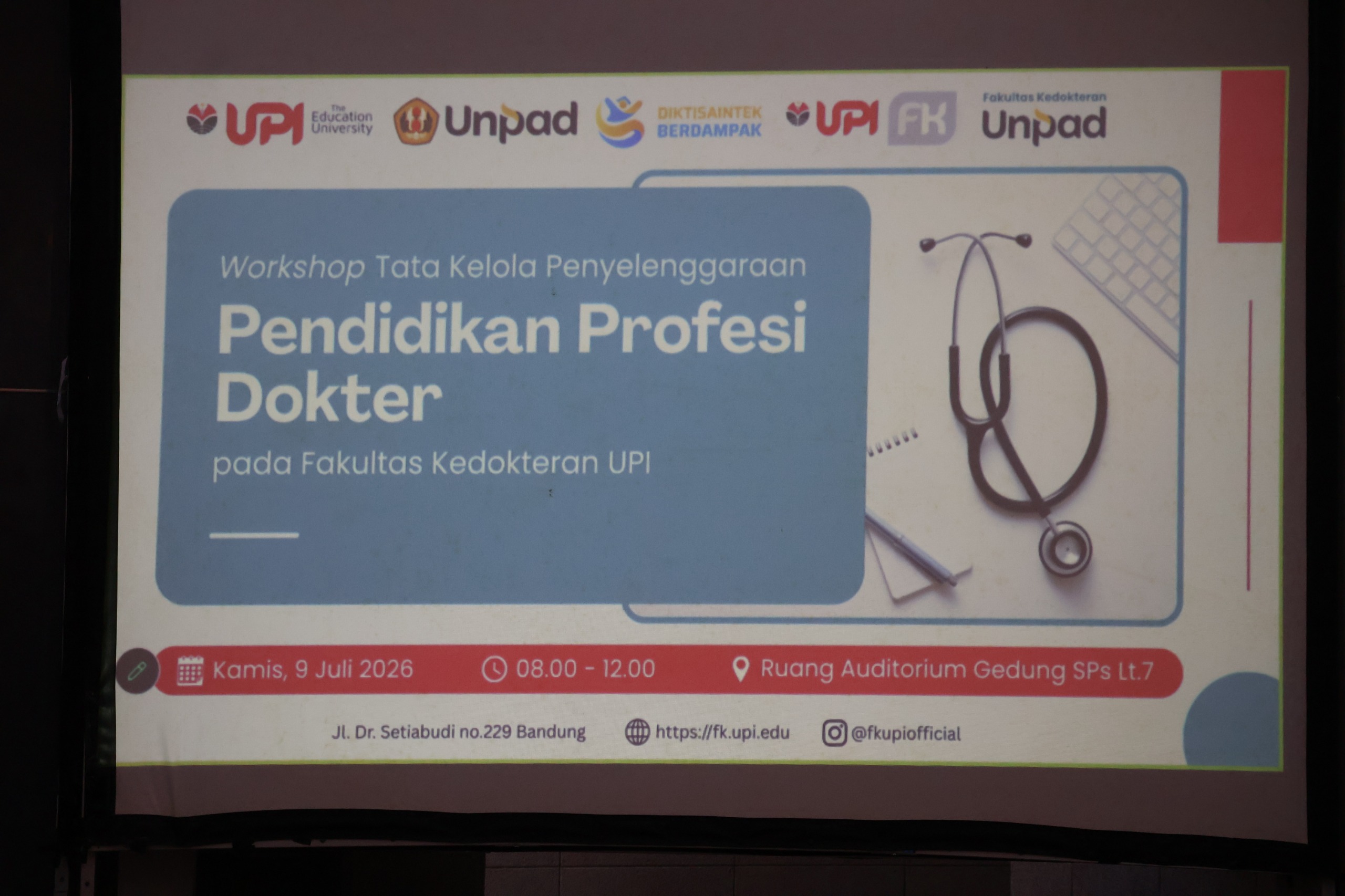 Workshop Tata Kelola Penyelenggaraan Pendidikan Profesi Dokter di Fakultas Kedokteran Universitas Pendidikan Indonesia bersama narasumber dari Universitas Padjadjaran.-0 Workshop Tata Kelola Penyelenggaraan Pendidikan Profesi Dokter di Fakultas Kedokteran Universitas Pendidikan Indonesia bersama narasumber dari Universitas Padjadjaran.-0